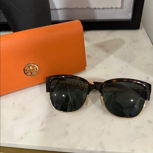 Tory Burch Tortoise Sunglasses